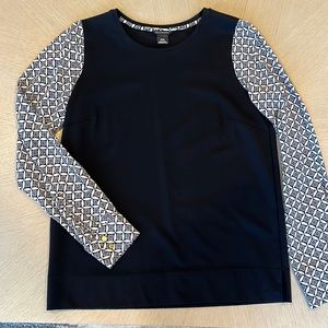 Club Monaco Top Silk Sleeves